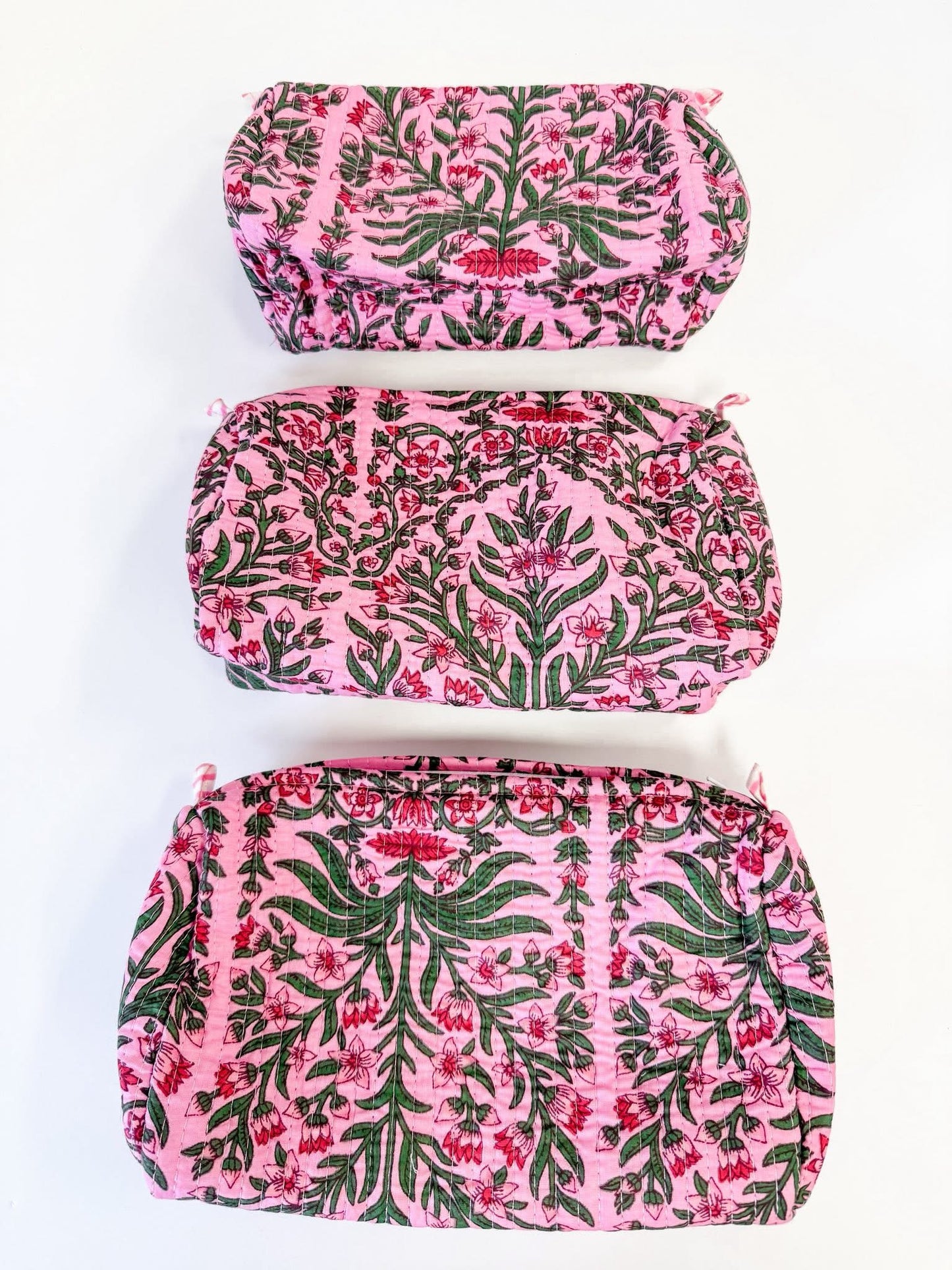 Quilted Totes & Cosmetic Bags
