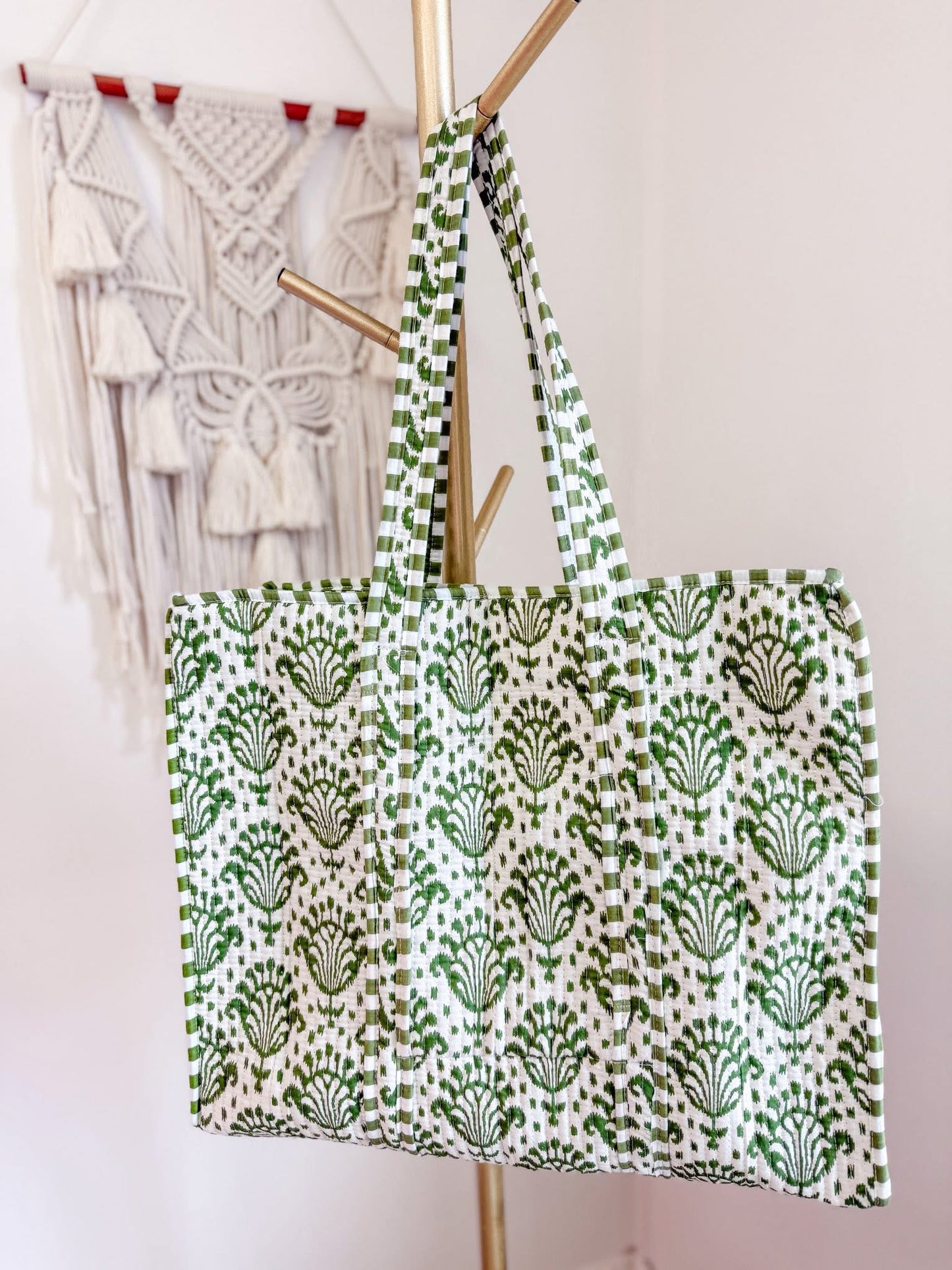 Quilted Totes & Cosmetic Bags