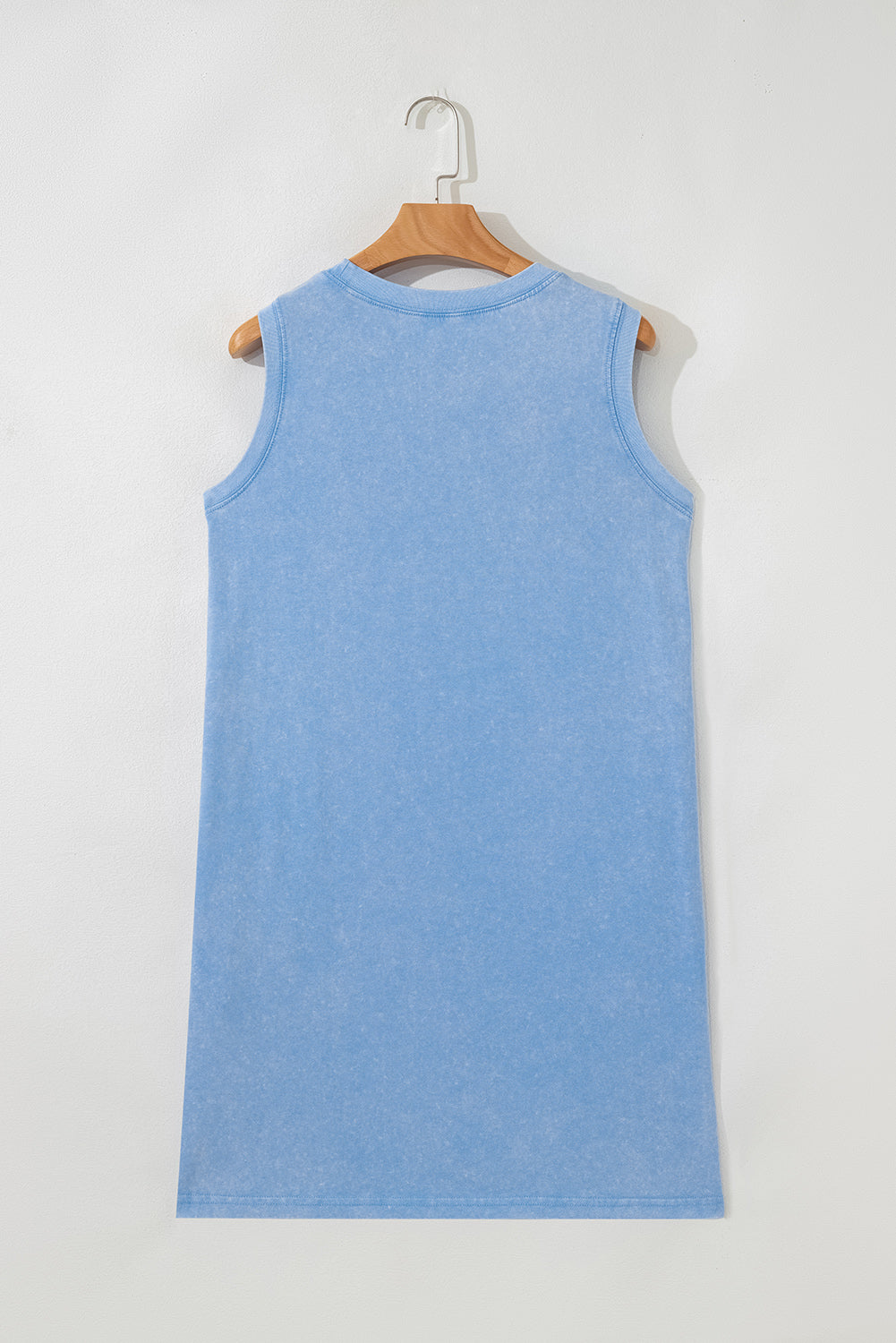 Phalaenopsis Mineral Wash Tank Mini Dress with Pockets