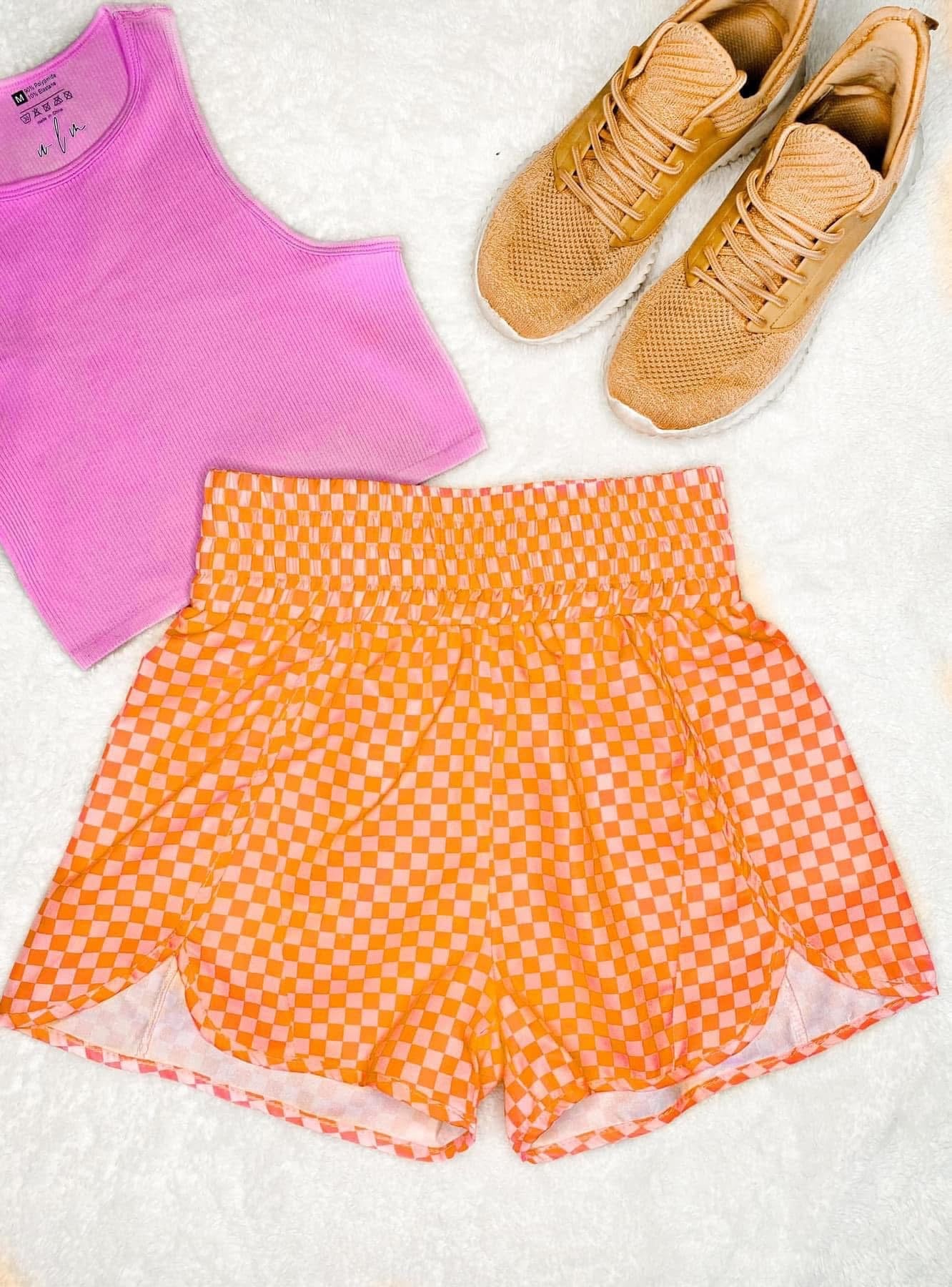Cheyanne Checkered Shorts