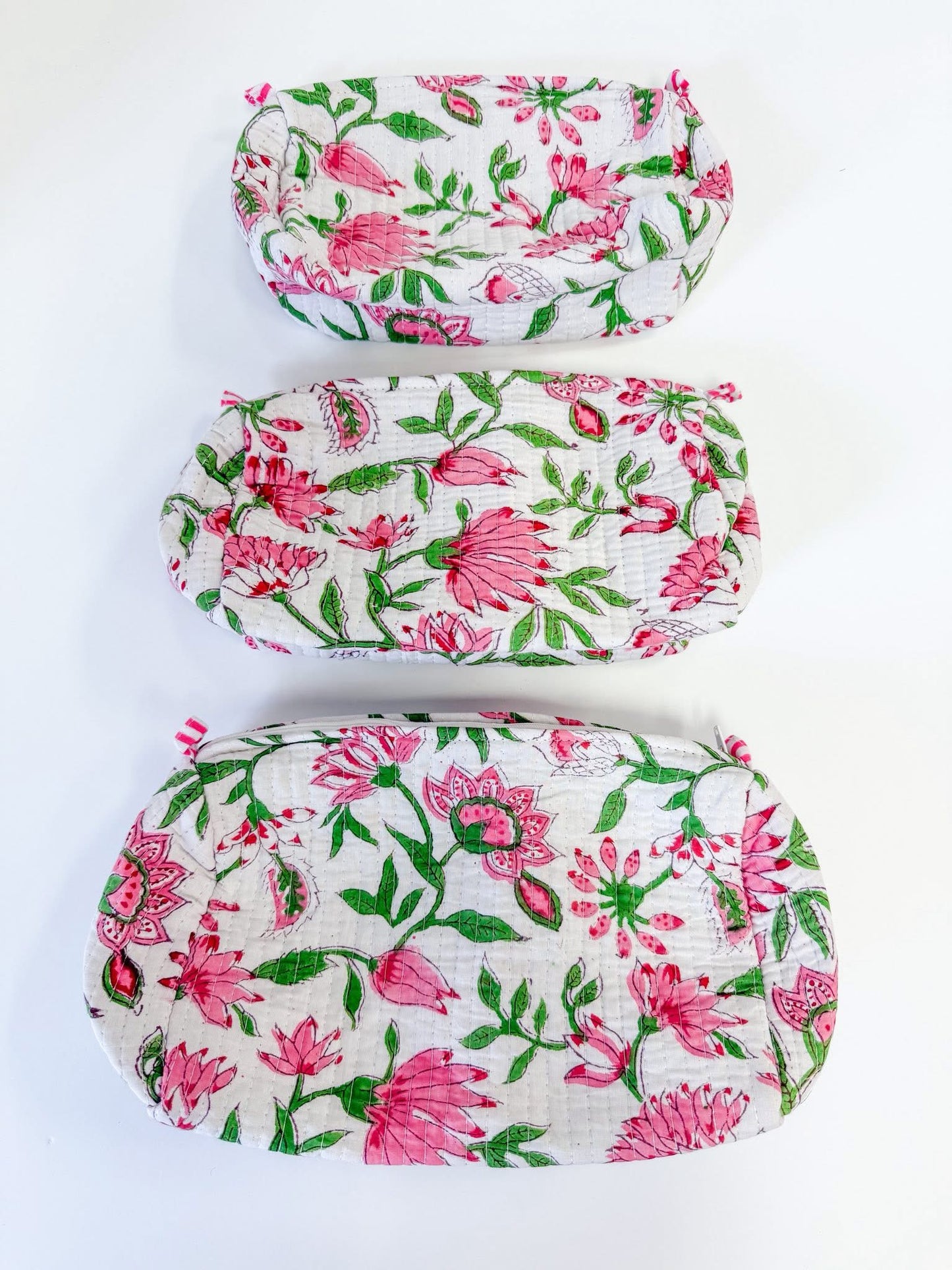 Quilted Totes & Cosmetic Bags