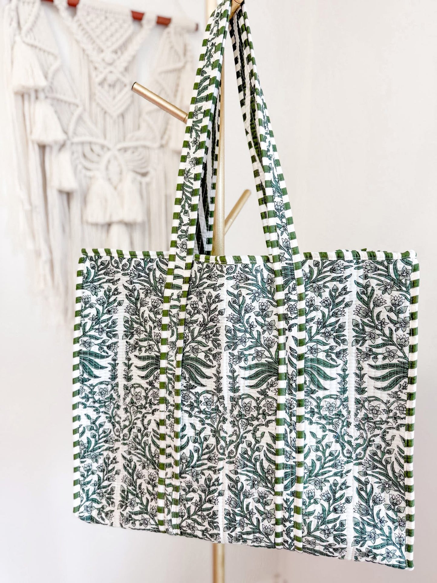 Quilted Totes & Cosmetic Bags