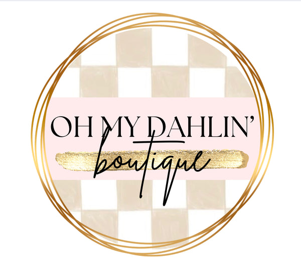 Oh My Dahlin Boutique logo