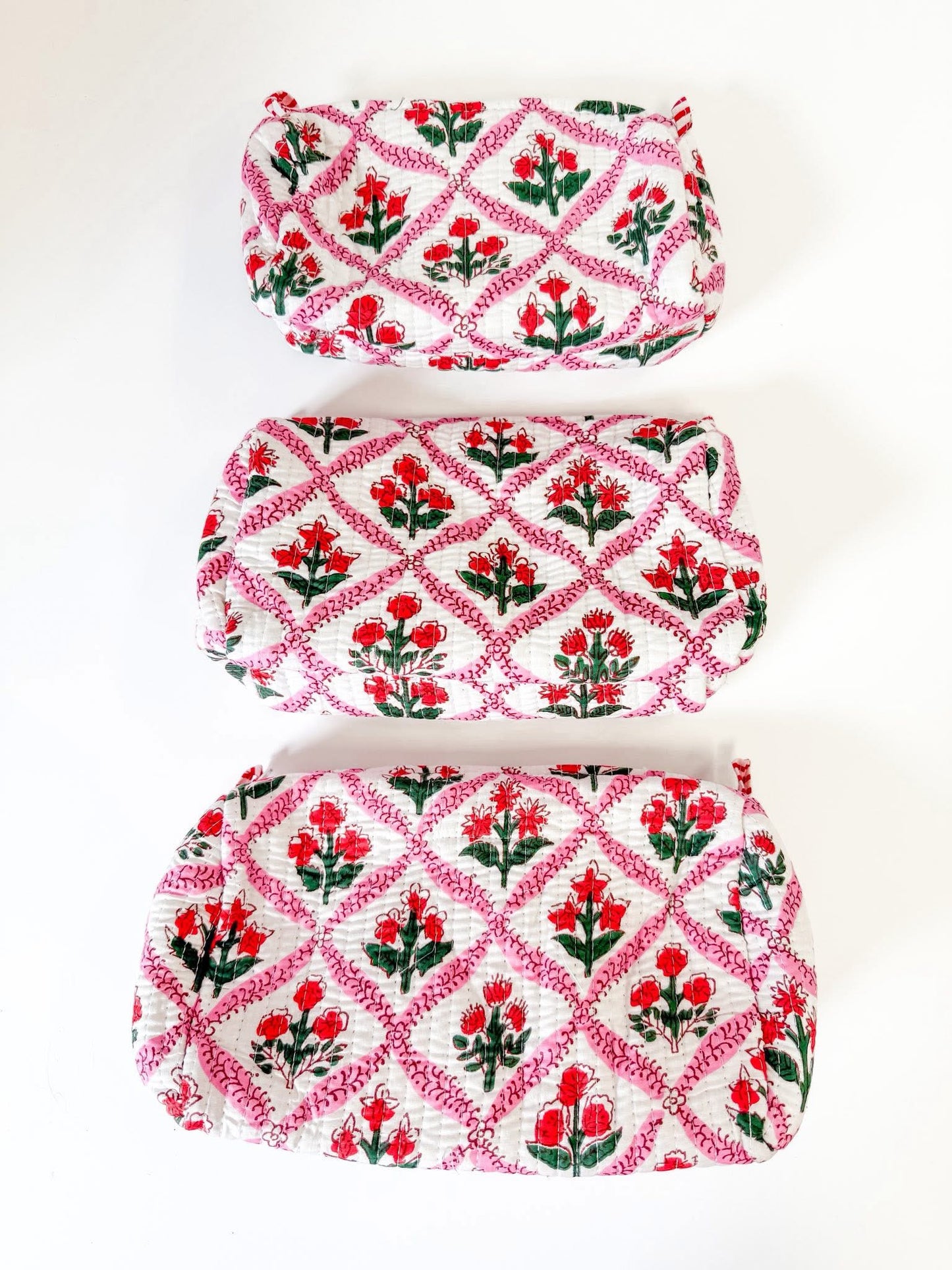 Quilted Totes & Cosmetic Bags
