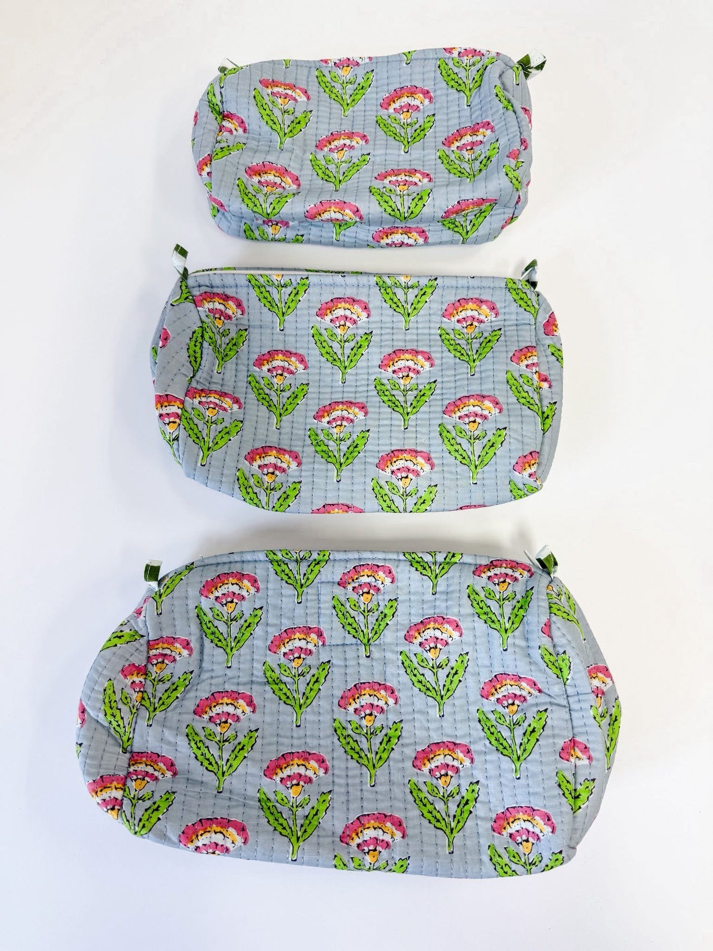 Quilted Totes & Cosmetic Bags
