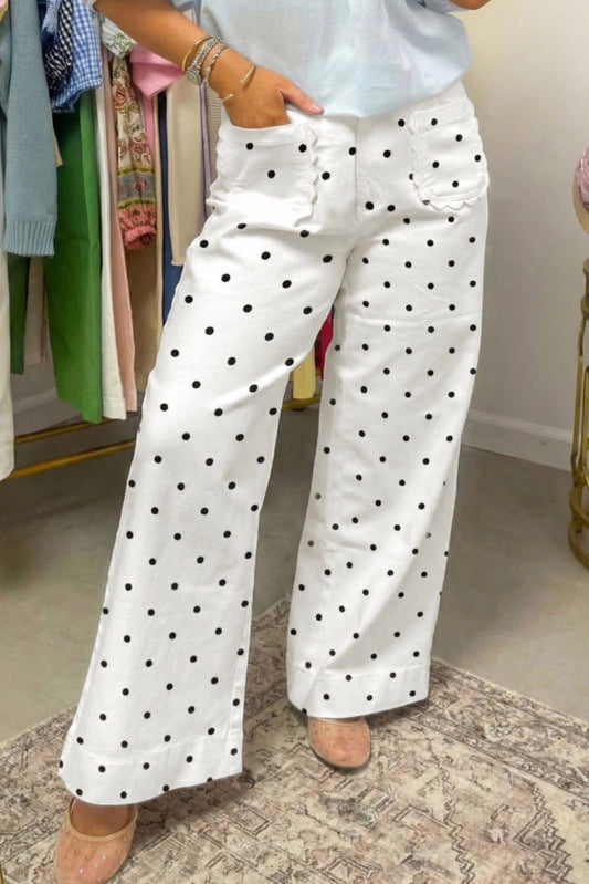 Large Polka Dot Pants