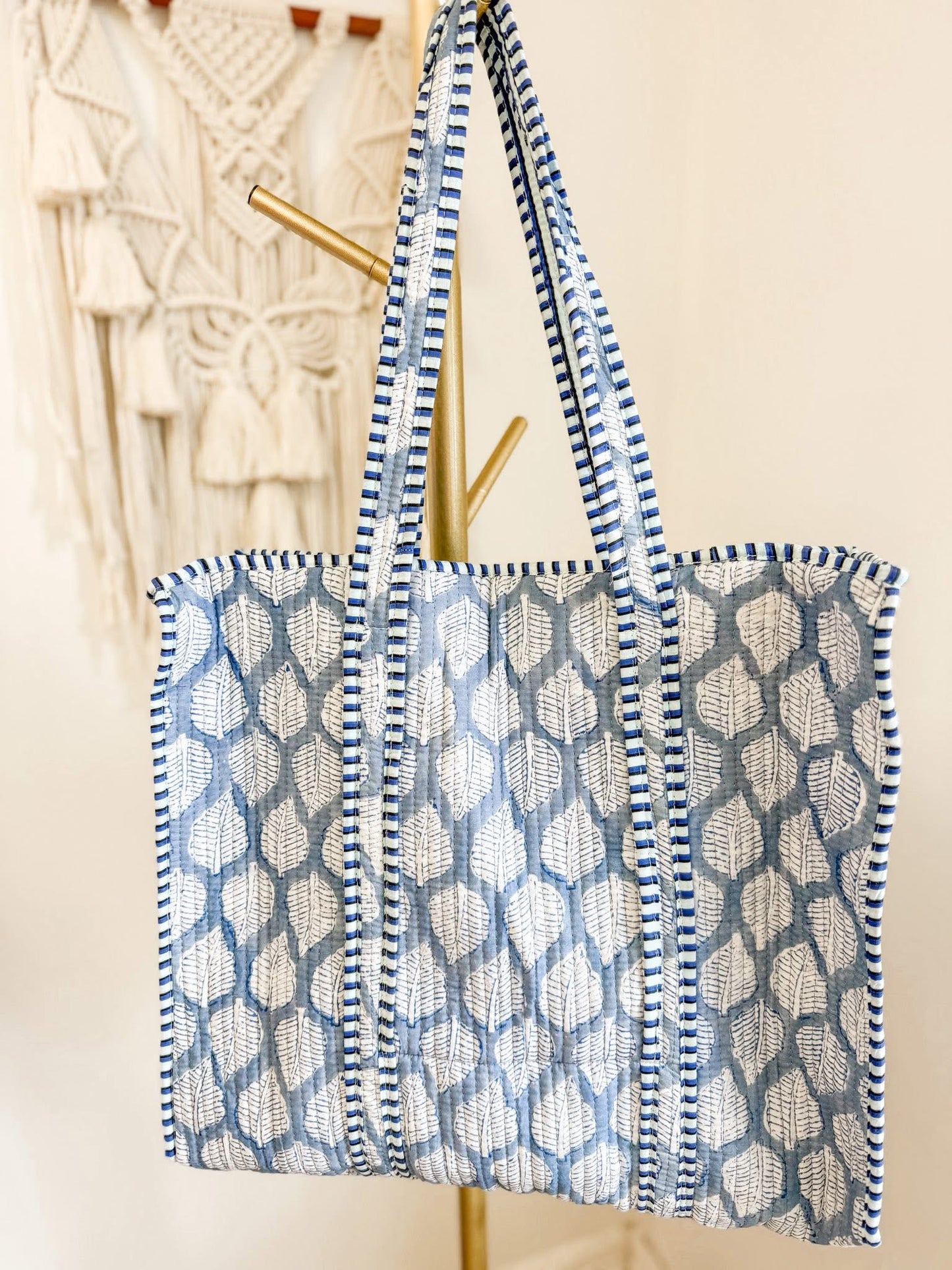 Quilted Totes & Cosmetic Bags