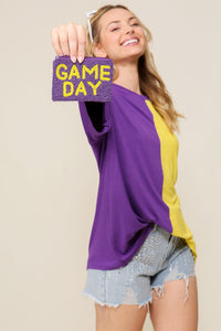 Game Day Multi Color Top